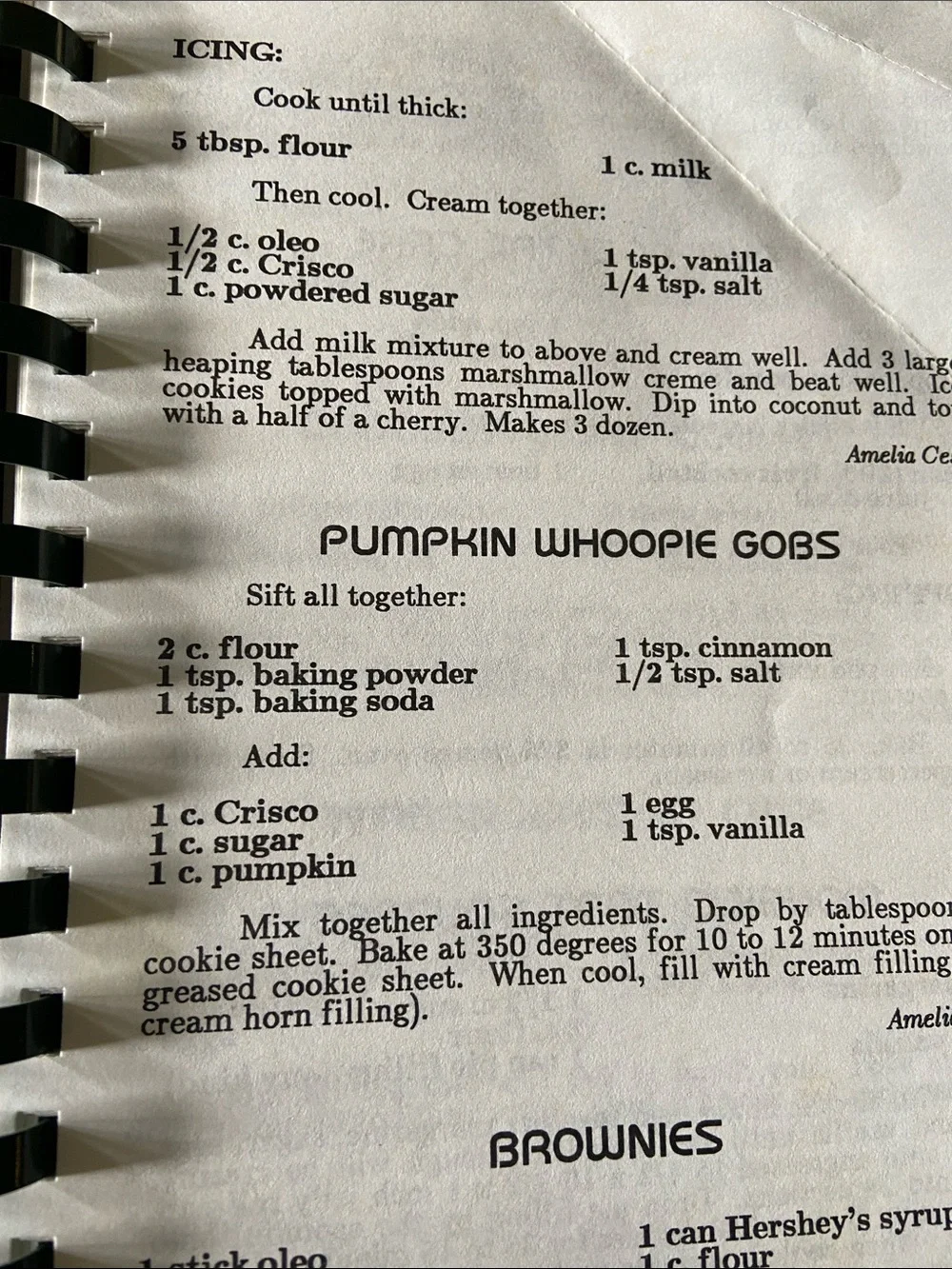 Vintage spiral church Good Shepherd Cookbook American & Ethnic Kent Pennsylvania